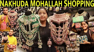 Nakhuda Mohalla Street Market | Best For Wedding Collections, Jewellery,Bags | Masjid Market