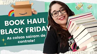 BOOK HAUL ACUMULADO: Mais de 30 LIVROS NOVOS da BLACK FRIDAY, parceria e mais! 📚 | Biblioteca da Rô