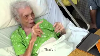 102 year old former Dancer Sees Herself on Film for the First Time