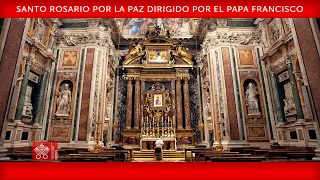 Santo Rosario por la Paz, 31 de mayo de 2022, Papa Francisco