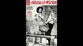 Anna Magnani in "Down with Misery" (Abbasso la miseria) 1945 Italian with Eng & Spanish Subs