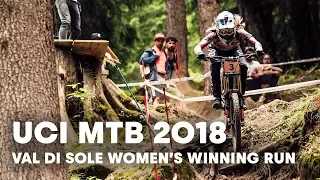 Tahnee Seagrave's Winning Run in Val di Sole | UCI MTB 2018