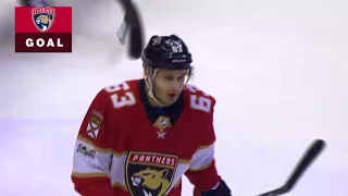 Huberdeau's doorstep tally (10/30/2017 TBL vs. FLA)