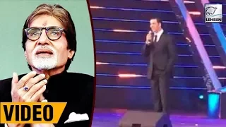 Akshay Kumar's Heartwarming Speech For Amitabh Bachchan Will Make You Cry! | LehrenTV