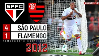 São Paulo 4x1 Flamengo - 2012 - GOLEADA TRICOLOR E LUÍS FABIANO ULTRAPASSANDO LEÔNIDAS DA SILVA!