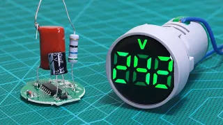 Mains 220v ac panel meter test and teardown