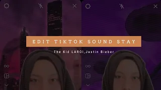Tutorial edit video tiktok pakai filter instagram + zoom (sound STAY The Kod LAROI & Justin Bieber)