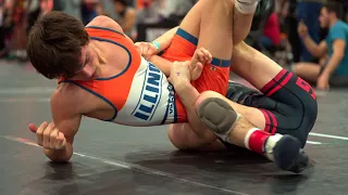 117 – Max Gallagher of Team Kong United over Ethan Olson of Illinois CornStars Gold by Maj Dec 13–0