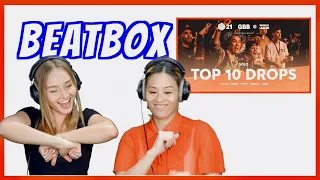 Fan Girls react to Top 10 Drops Solo Beatbox 2021