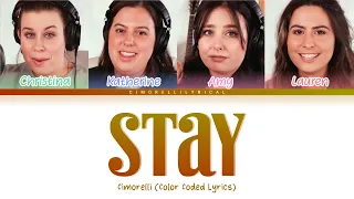 Cimorelli - Stay (Cover) [Color Coded Lyrics]