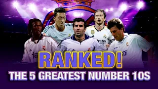 Ranked! The 5 Greatest Number 10s in History of Real Madrid | Football News