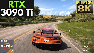 Forza Horizon 5: RTX 3090 Ti + Ryzen 7 5800X | 8K | Ultra Settings
