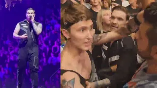 Shinedown's Brent Smith Jumps In The Crowd To Break Up A Fight