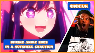 OSHI NO KO STOLE THE SHOW 😍💯 | Spring Anime 2023 in a Nutshell | GIGGUK REACTION