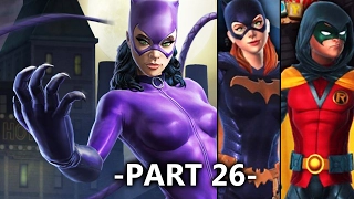 New Characters Robin (Damian), Batgirl, Catwoman Gameplay Part 26 | DC Legends