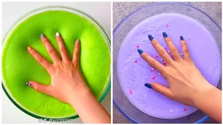 Most Relaxing and Satisfying Slime Videos #125 //   Fast Version // Slime ASMR //