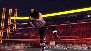 WWE 2K22: No Holds Barred Match ( Nikki Cross vs. Nikki A.S.H ).
