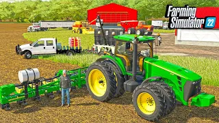 I Start Planting On The Family Farm? | Farming Simulator 22