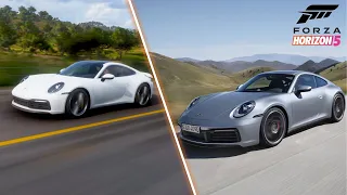 Porsche 911 Carrera S 2019 - Forza Horizon 5 | Logitech g923 gameplay