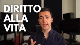 DIRITTO ALLA VITA - DIRITTO PRIVATO IN 3 MINUTI #diritto #privato #lezioni