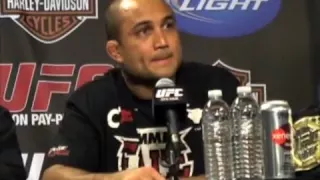 BJ Penn UFC 107 Post-Fight Comments - MMA Weekly News