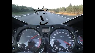 Suzuki Hayabusa i 340 km/h.