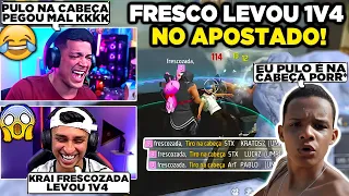 NOBRU E CEROL FORAM A LOUCURA AO VER FRESCO LEVANDO 1V4 NO APOSTADO! MUITA RESENHA!