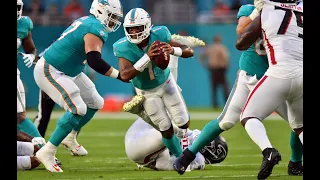 Miami Dolphins QB Tua Tagovailoa vs. Atlanta Falcons | Week 7 2021 NFL Season