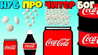 КОКА-КОЛА ПРОТИВ МЕНТОСА - Coca Cola and Mentos (Drop and Explode)