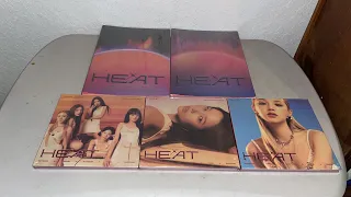 GI DLE Special Ep Heat Unboxing (Blaze, Flare Ver, & Group, Soyeon, Yugi Digipak Ver)