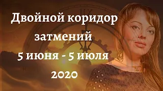 Двойной коридор затмений 2020