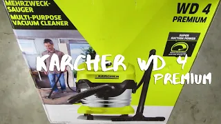 Multi Purpose Vacuum Cleaners Wet & Dry Karcher WD4 WD 4 Premium