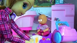 Barbie dolls cartoons KATYA and MAX FUNNY FAMILY #cartoons collection of episodes 4