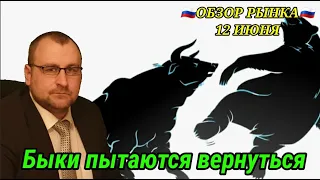 Конец коррекции или отскок? Обзор рынка за 12 июня.