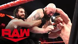 Big Show, Kevin Owens & Samoa Joe vs. Seth Rollins & AOP – Fist Fight: Raw, Jan. 13, 2020