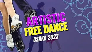 Layla VEILLON / Alexander BRANDYS (CAN) | Junior Ice Dance Free Dance | Osaka 2023 | #JGPFigure
