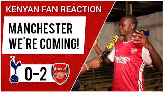 TOTTENHAM 0-2 ARSENAL ( Enock - KENYAN FAN REACTION) PREMIER LEAGUE 2022-23 HIGHLIGHTS