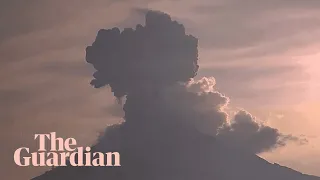 Mexico's Popocatépetl volcano erupts twice