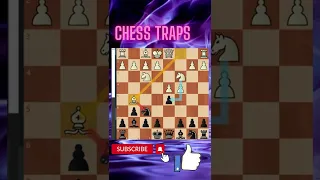 Chess Traps || Chess Shorts || Grunfeld Defense || Youtube shorts