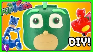 PJ Mask GECKO Play-Doh Build by HobbyKidsTV