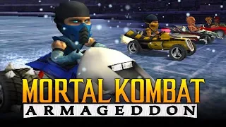 MORTAL KOMBAT MARIO KART! - Mortal Kombat Armageddon: "MOTOR KOMBAT" (Mortal Kombat 11 Kountdown)