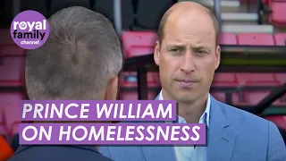 Prince William Visits AFC Bournemouth for Homelessness Talks