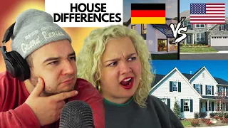 German Houses vs. American Houses (Part 1) | COUPLE REACTION VIDEO