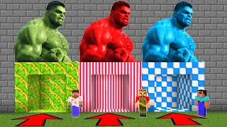 YANLIŞ HULK MAĞARASINI SEÇERSEN ÖLÜRSÜN! - 😱 - Minecraft