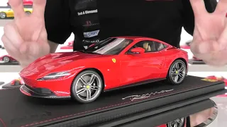 1/18 Ferrari ROMA by BBR Models - Full Review
