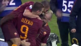 Francesco Totti goal - Coppa Italia | AS Roma 2-1 Cesena