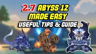 2.7 Spiral Abyss Floor 12 Best F2P Tips & Guide | Genshin Impact