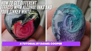 #21. Different Effects With Alcohol Inks In Resin. A Tutorial by Daniel Cooper