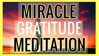 MAGNETIZE MIRACLES INSTANTLY! Gratitude Meditation & Affirmations - Shift your Reality | Andrea Jean