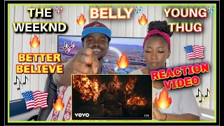 Belly, The Weeknd, Young Thug - Better Believe | REACTION VIDEO  @Task_Tv ​